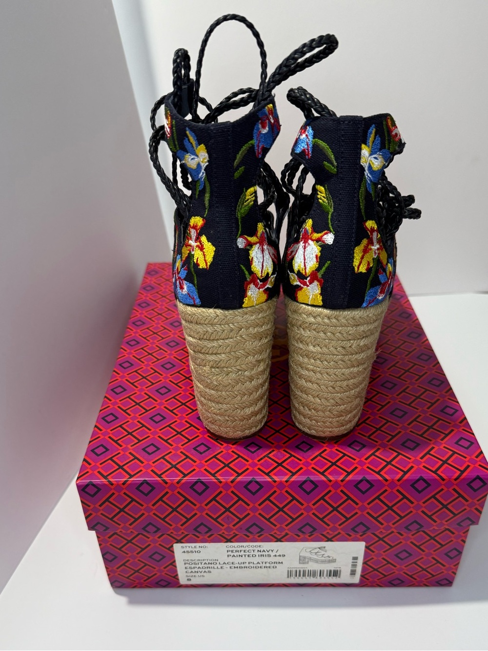 Tory Burch Positano Lace-up Espadrille - Picture 4 of 4